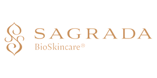 Sagrada BioSkincare logo in gold
