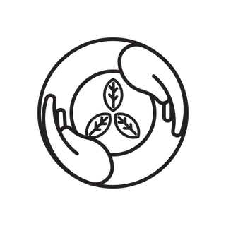 Handmade Black Illustrated Icon