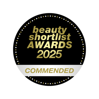 Beauty Shortlist Awards 2025 Commended Badge – Day Gold Serum