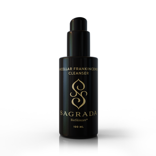 Micellar Frankincense Cleanser bottle Sagrada BioSkincare 